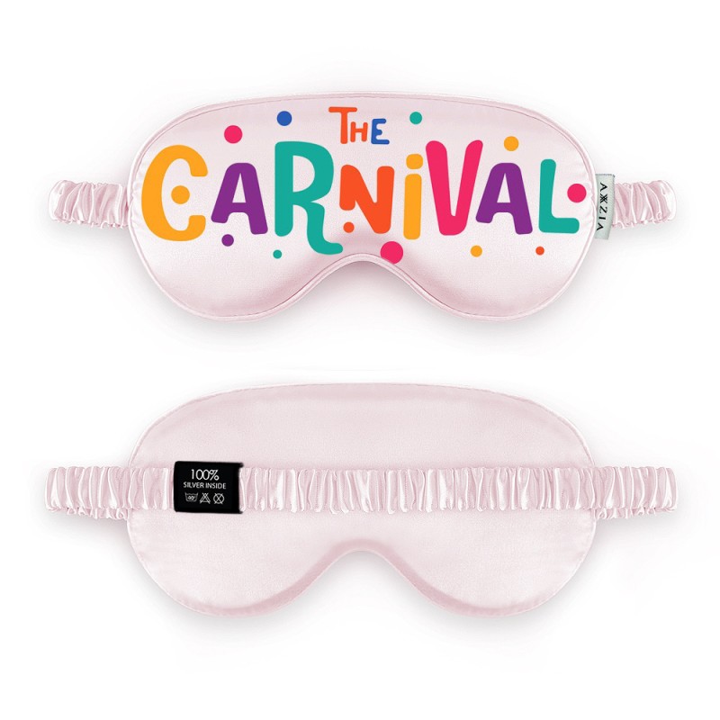 Promotion Private Label Custom Logo Hotel Travel Wedding Gift Soft Silk Satin Eye Sleeping Mask With Drawstring Bag