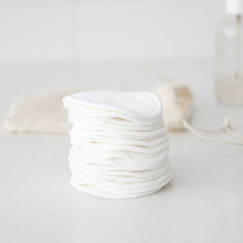 Best Seller High-end  Natural  Reusable Cotton Pad Dressing Room Cotton Pads Washable Makeup Pads