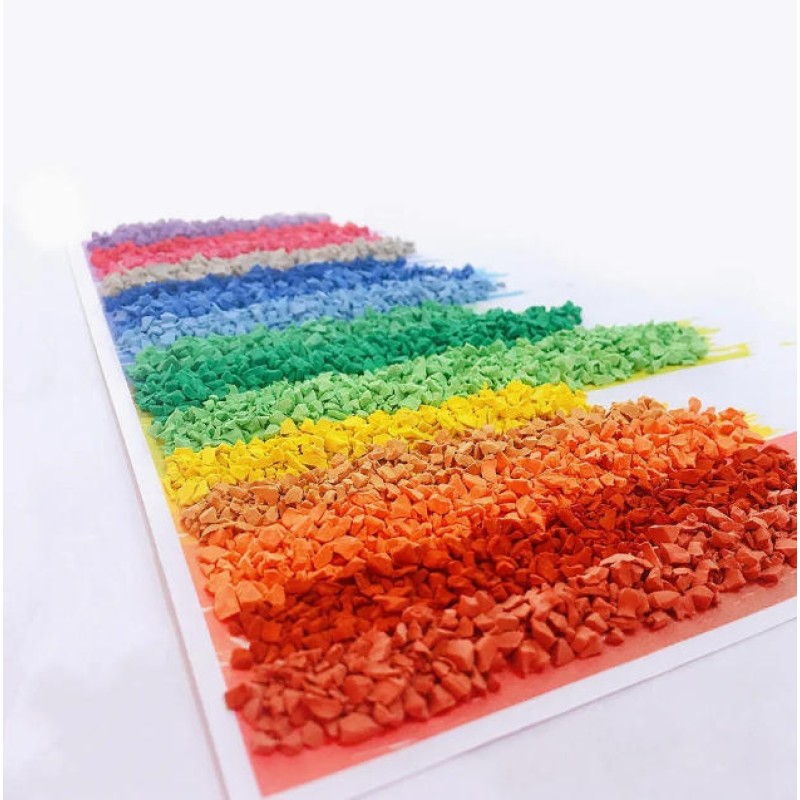 EPDM Rubber Granules Supplier - Colorful for Runway and Playground