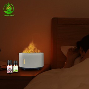 Air Diffuser Manufacturer - Portable Flame Humidifier Household