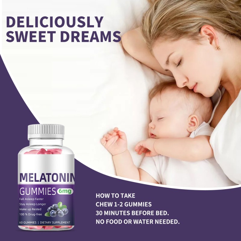 Sleep Gummies Supplier - Melatonin Sugar-free Sleep Well