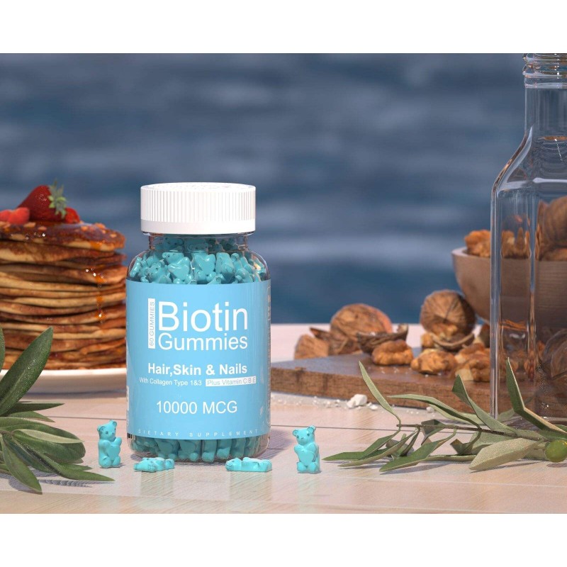 Biotin Gummies Supplier - Collagen Glutathione Hair Skin Nails