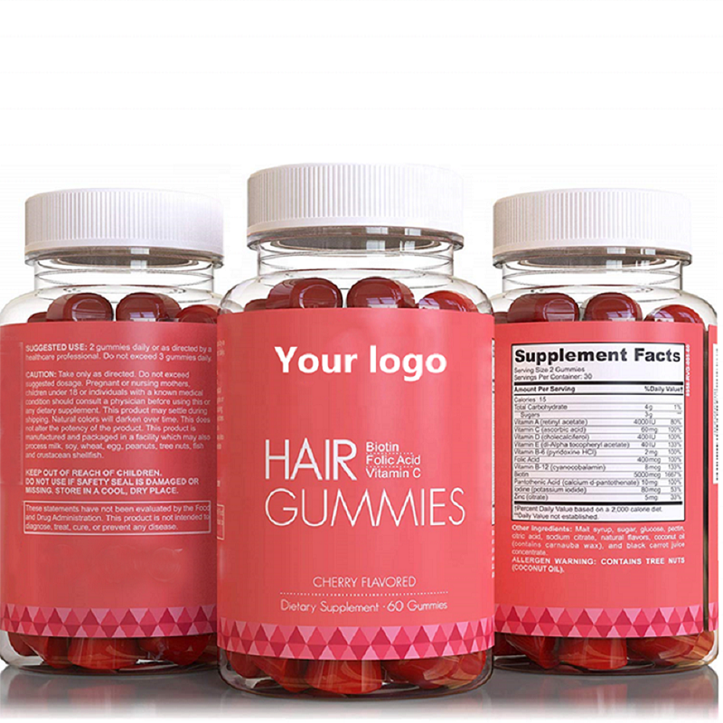 Hair Gummy Vitamins Supplier - Biotin Strong Hair Skin Nail