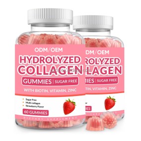Collagen Gummies Supplier - Female Hydrolyzed Antioxidant Metabolism