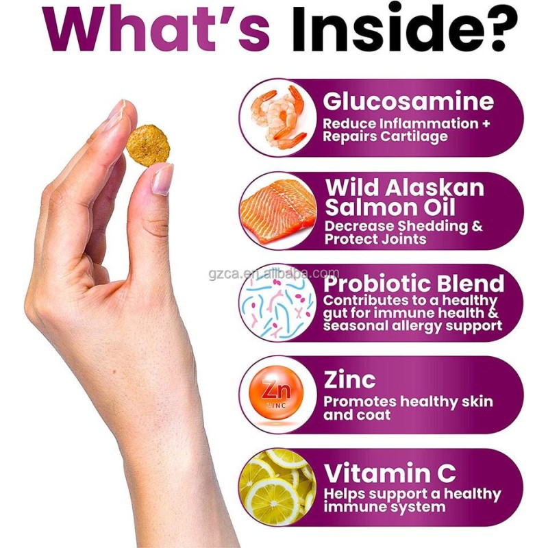 Dog Multivitamin Supplier - 11 in 1 Chewable Glucosamine Chondroitin