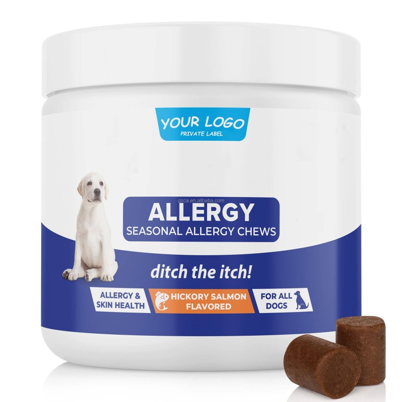 Dog Allergy Chews Supplier - Fish Oil Probiotics Itching Relief