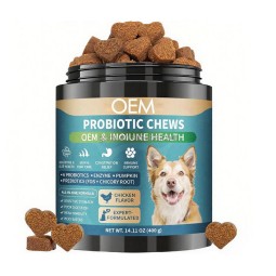 Dog Digestive Supplement Factory - Pumpkin Probiotics Gut Health