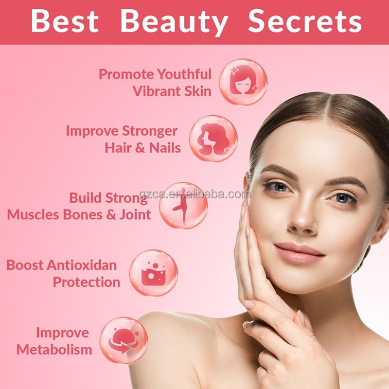 Collagen Gummies Supplier - Female Hydrolyzed Antioxidant Metabolism