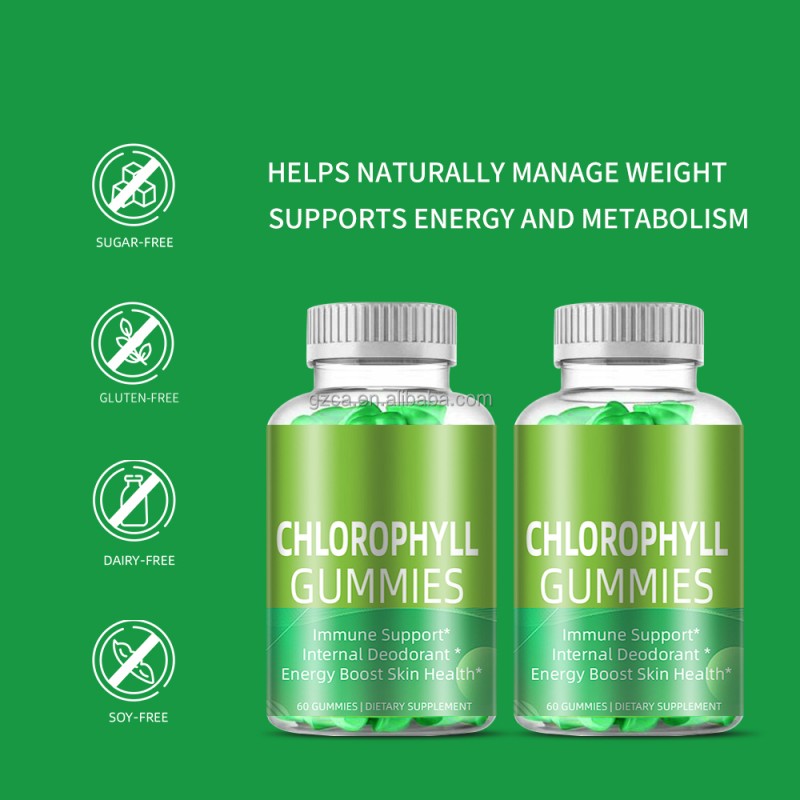 Chlorophyll Gummies Manufacturer - Daily Immune System Support