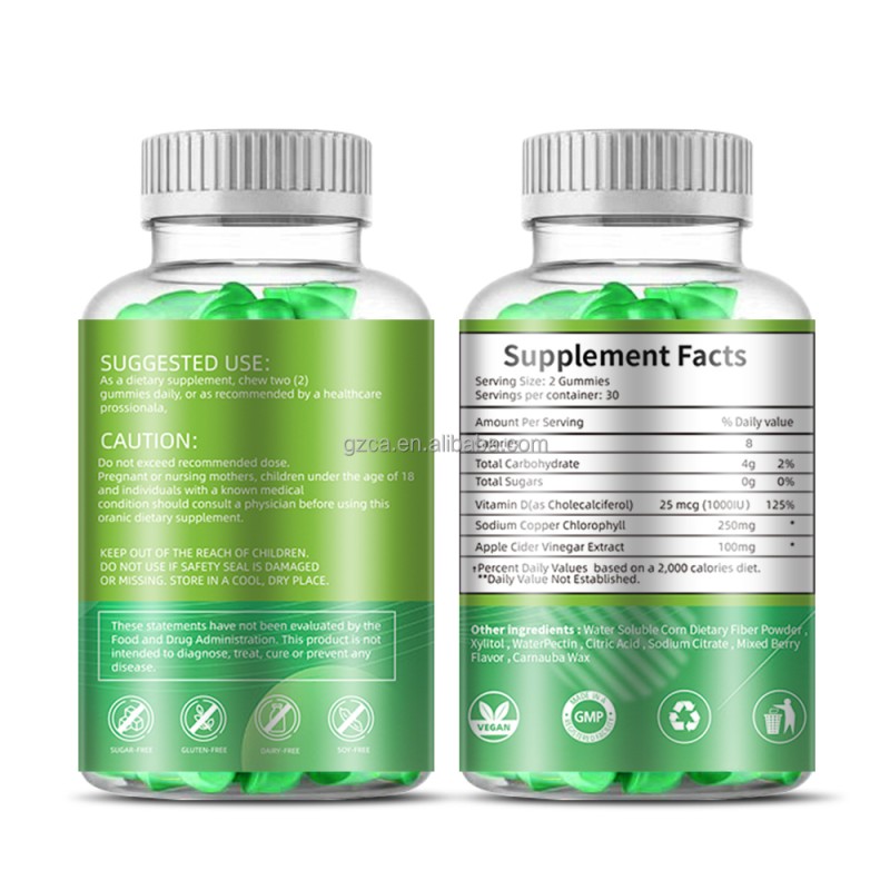 Chlorophyll Gummies Manufacturer - Daily Immune System Support