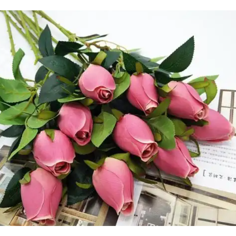 Artificial Rose Flower Manufacturer - 50cm Single-Headed Wedding Decoration