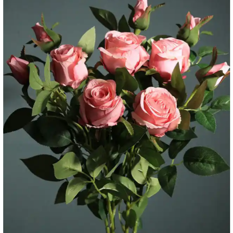 Artificial Rose Flower Manufacturer - 50cm Single-Headed Wedding Decoration