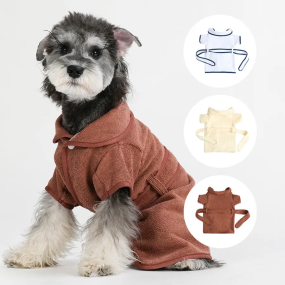 Pet Bathrobe Supplier - Quick Drying Absorbent Warm