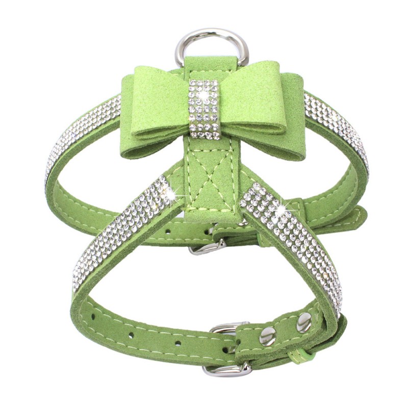 Dog Harness Manufacturer - Crystal Rhinestone Bling Nylon