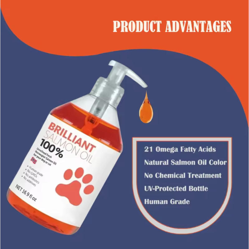 Salmon Oil for Dogs Factory - Human Grade Nutritional