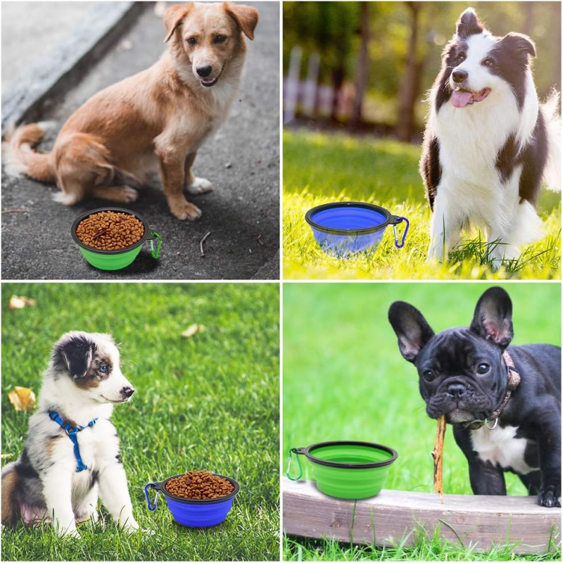 Pet Collapsible Bowl Factory - Silicone Foldable Travel Food