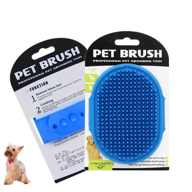 Pet Bath Brush Factory - Eco-Friendly Rubber Hair Washing