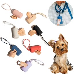 Dog Waste Bag Dispenser Supplier - PVC Portable Travel Holder
