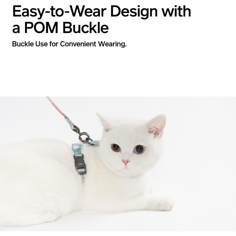 Cat Harness Set Factory - Escape Proof Adjustable Kitten