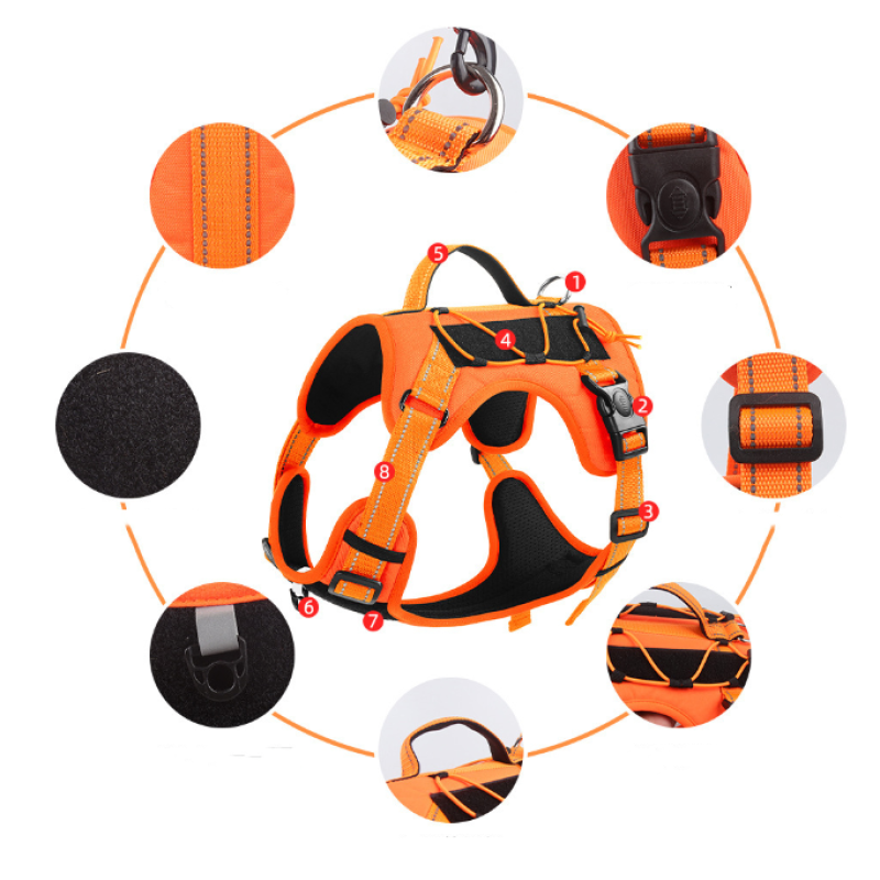 Dog Harness Manufacturer - Anti-rush Reflective Soft Padded