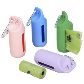 Dog Waste Bag Holder Supplier - Waterproof Silicone Simple