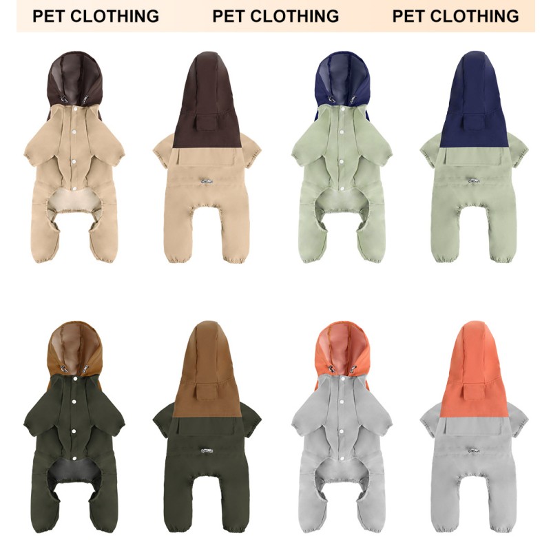 Dog Raincoat Factory - Windbreaker Water Resistant