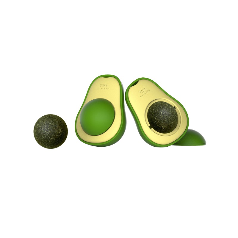 Catnip Wall Toy Manufacturer - Rotatable Avocado Safe Chew