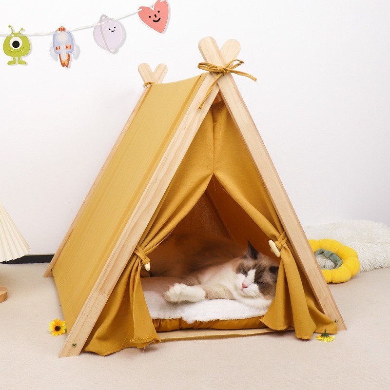 Pet Teepee Supplier - Portable Thick Cushion Indoor