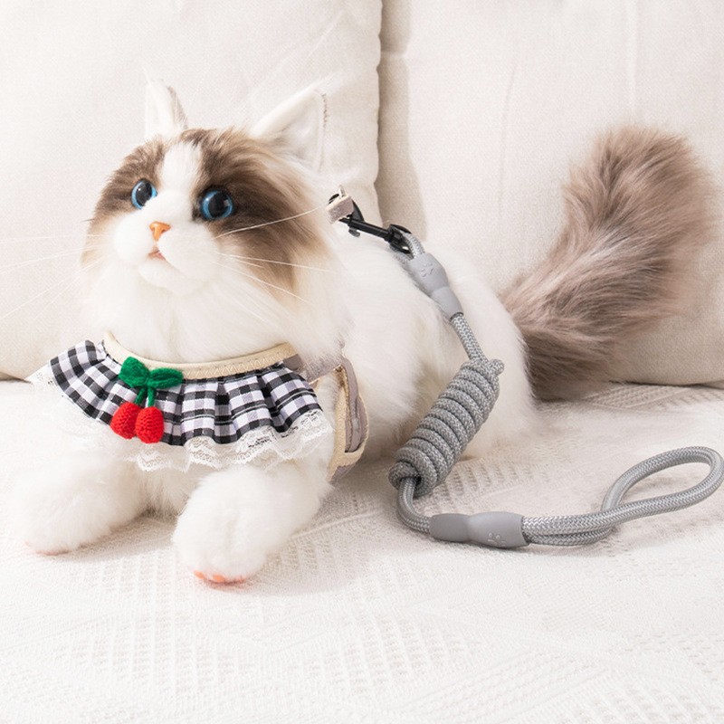 Dog Harness Set Manufacturer - 4 Colors Bra Tethering