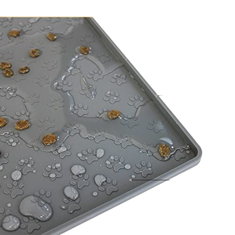 Pet Feeding Mat Manufacturer - Silicone Paw Pattern Style