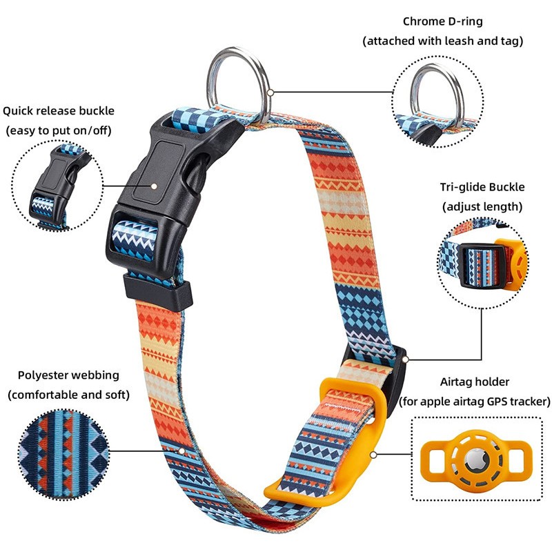 Pet Safety Collar Manufacturer - Apple Tracker Holder