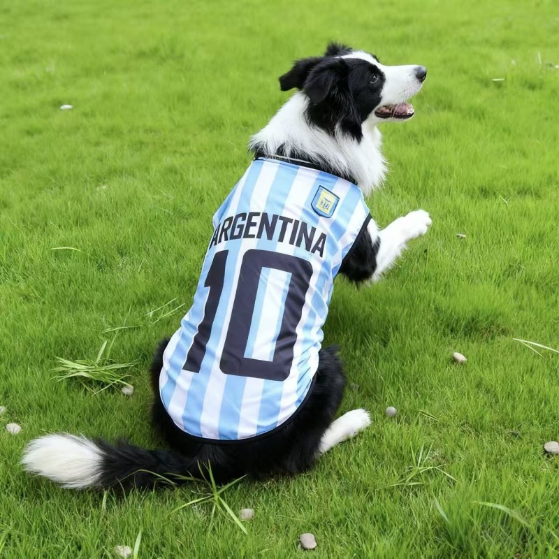 Pet Clothing Manufacturer - Spring Summer T-shirt Football