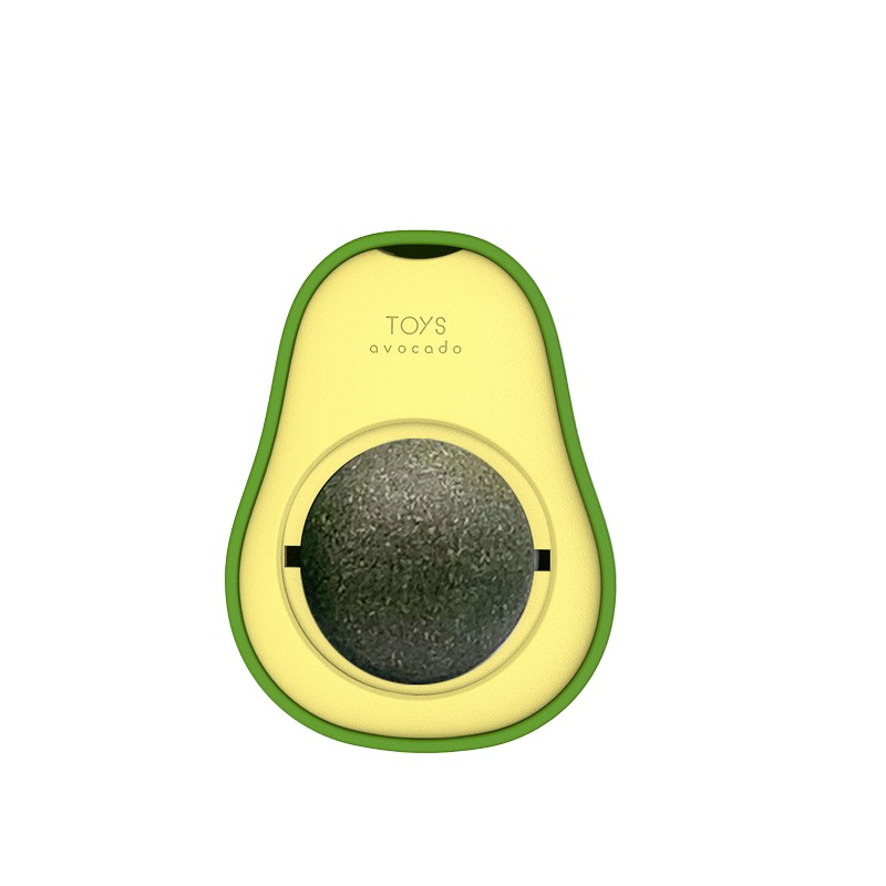 Catnip Wall Toy Manufacturer - Rotatable Avocado Safe Chew
