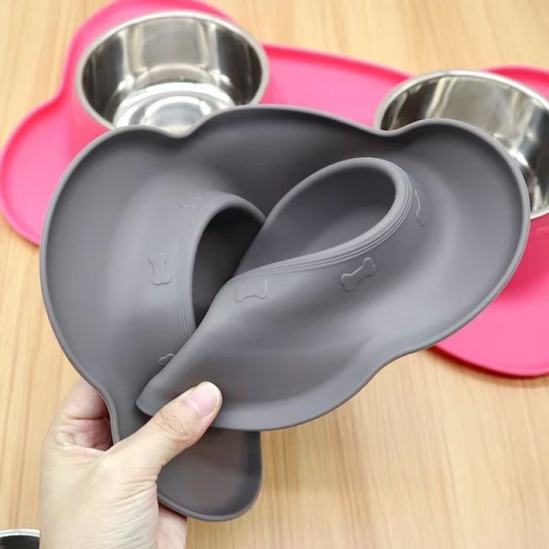 Dog Bowls Supplier - Stainless Steel Non-spill Mat