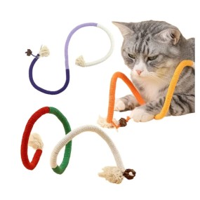 Cat Interactive Toy Supplier - Bite Rope Chewing Relieves