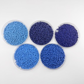 Blue Masterbatch Factory - Customized Dark Blue Sky Blue Plastic