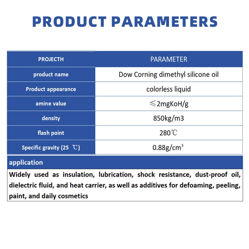 Silicone Oil Manufacturer - PMX200 Dimethicone 200-1000CTs Lubricating
