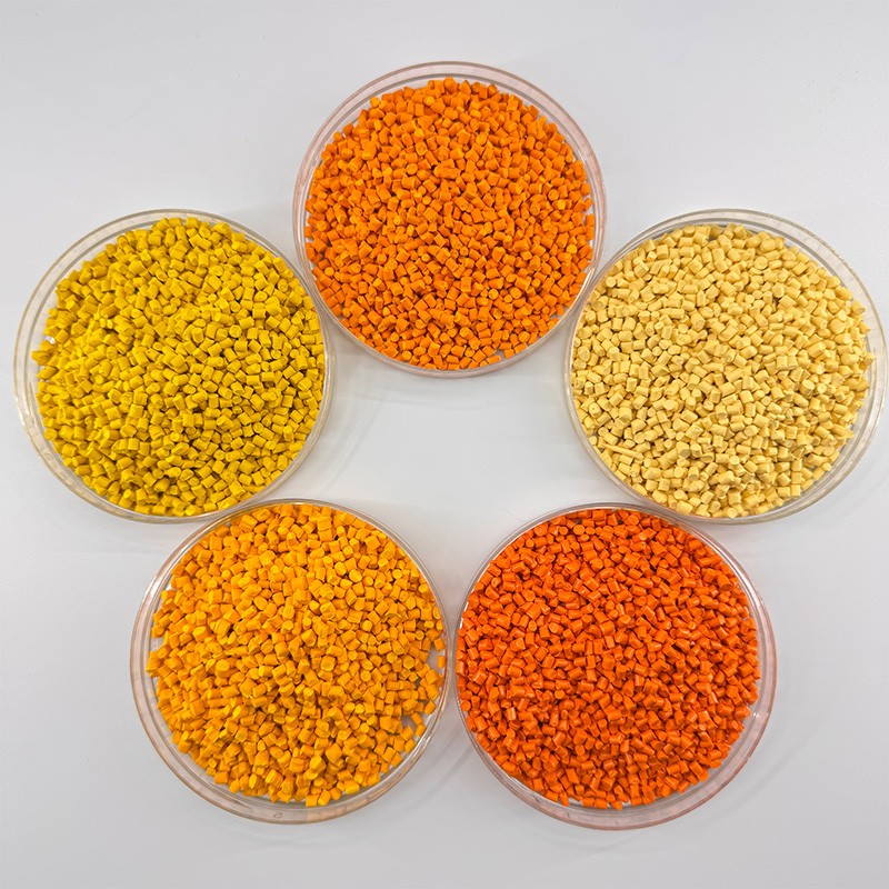 Yellow Masterbatch Factory - PP PEPS ABS General Color Raw Materials