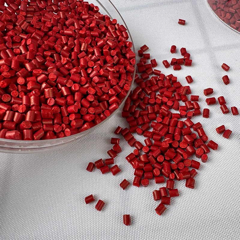 Red Masterbatch Factory - Injection Blown Film Bright Red Plastic