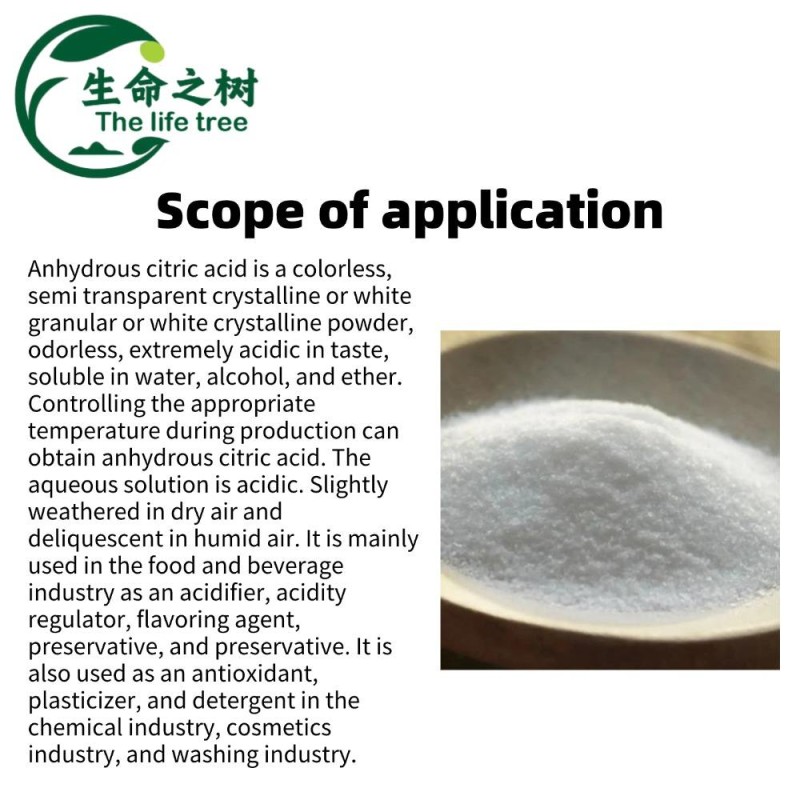 Citric Acid Supplier - Food Grade Acidity Regulator Direct Shipment