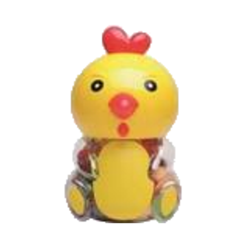 Halal Snacks Rooster Bottled Jelly Cup Fruit Flavor Jelly Candy Chicken Modeling Pack Jello Pudding Wholesale ODM OEM Factory