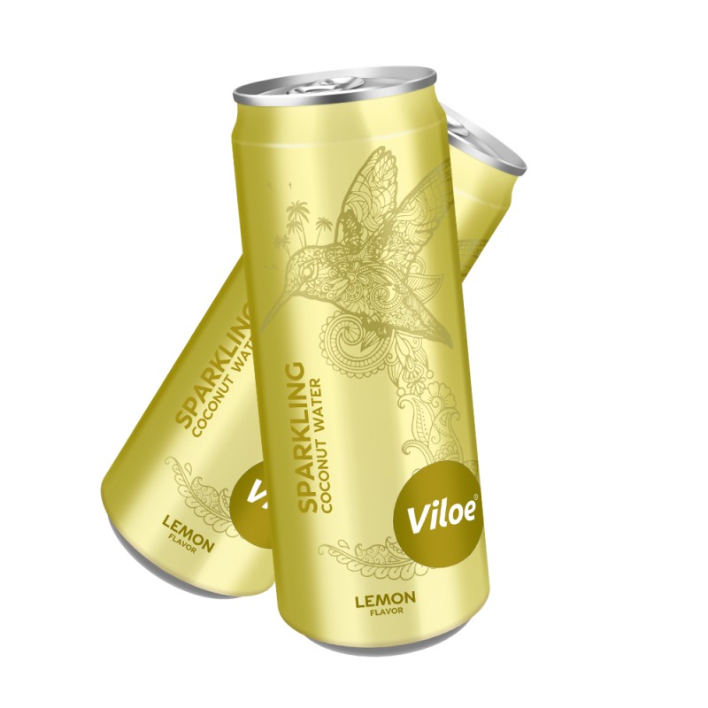 Viloe Carbonated Soft Drink Vitamin Electrolyte Drink Sparkling Coconut Water