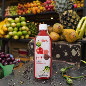 Best Quality Chia Seed With More Flavor Drink 500ML  NFC MADE From Vietnam Food and Beverage Manufacturer OEM  and ODM