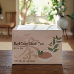 Organic Earl Grey Black Tea Traditional Healthy Loose Leaf Freshly Blended Bulk Bag Box Cup Bottle Slimming Health Benefits New