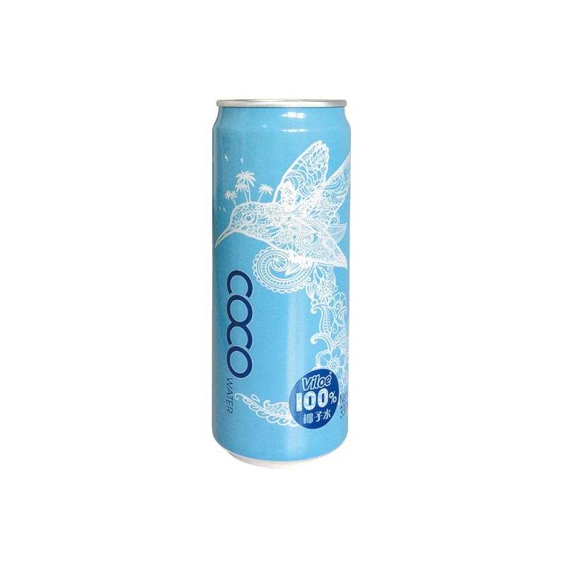 Viloe Natural Energy 330ml Pure Canned Coconut Water Vitamin Drink in Box Packaging Other Beverages