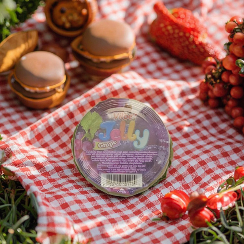 Viloe Assorted Fruit Jelly Candies Delicious Chewy Treats for Kids Families Bulk Wholesale Convenient Bag Packaging Sugar