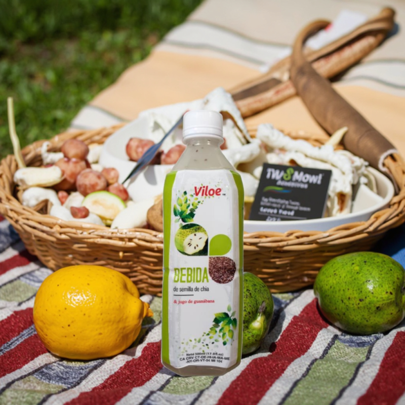 Vietnamese Manufacturer's Best Quality 500ML NFC Chia Seed Drink Flavored with Mango OEM ODM Other Beverages in Bottle Packaging