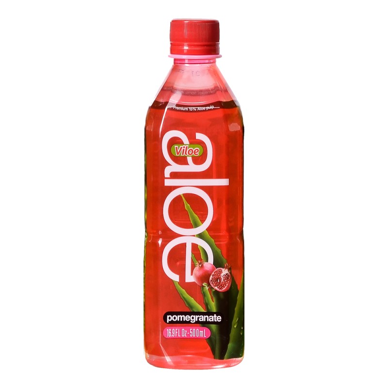 Viloe Healthy Low Calories Flavored Aloe Vera Soft Drink with Fruit Flavor