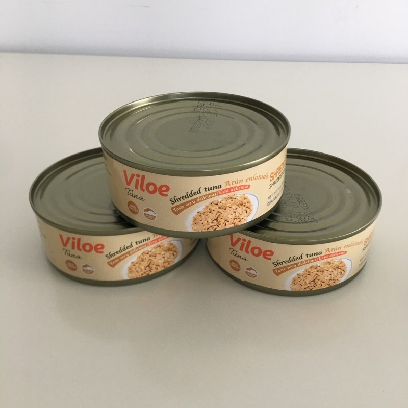 Viloe Instant Canned Tuna Shredded Light Tuna in Brine