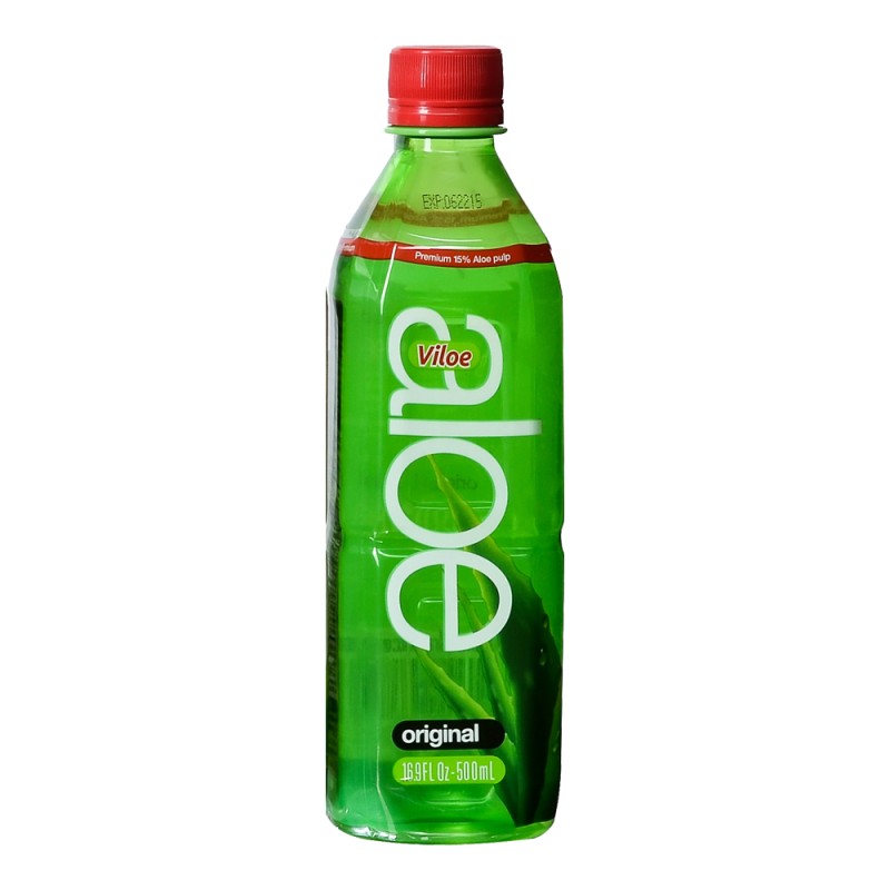 Viloe Healthy Low Calories Flavored Aloe Vera Soft Drink with Fruit Flavor